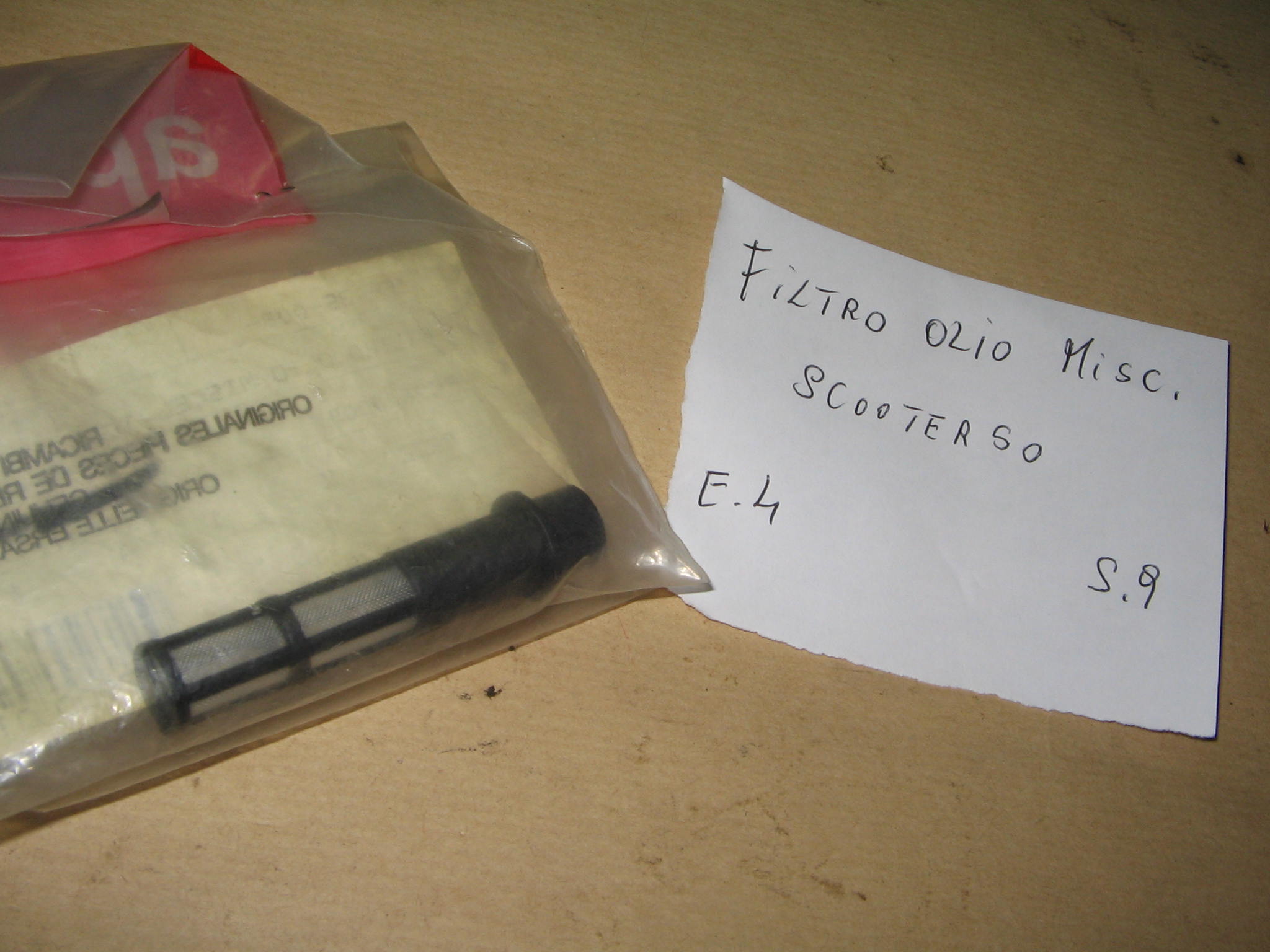 FILTRO OLIO MISCELA SCOOTER N. 22064